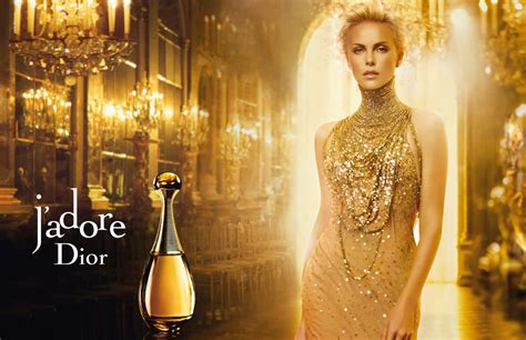 parfum j'adore dior charlize|j'adore dior perfume model.